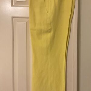 Bright Yellow Pants
